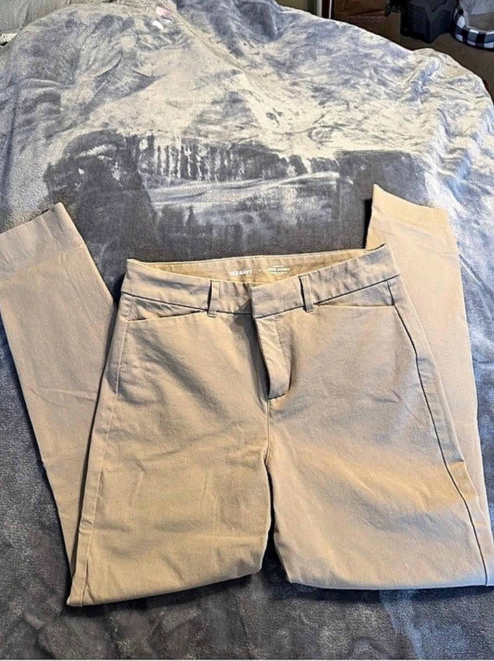 OLD NAVY Pixie Skinny Beige Pants